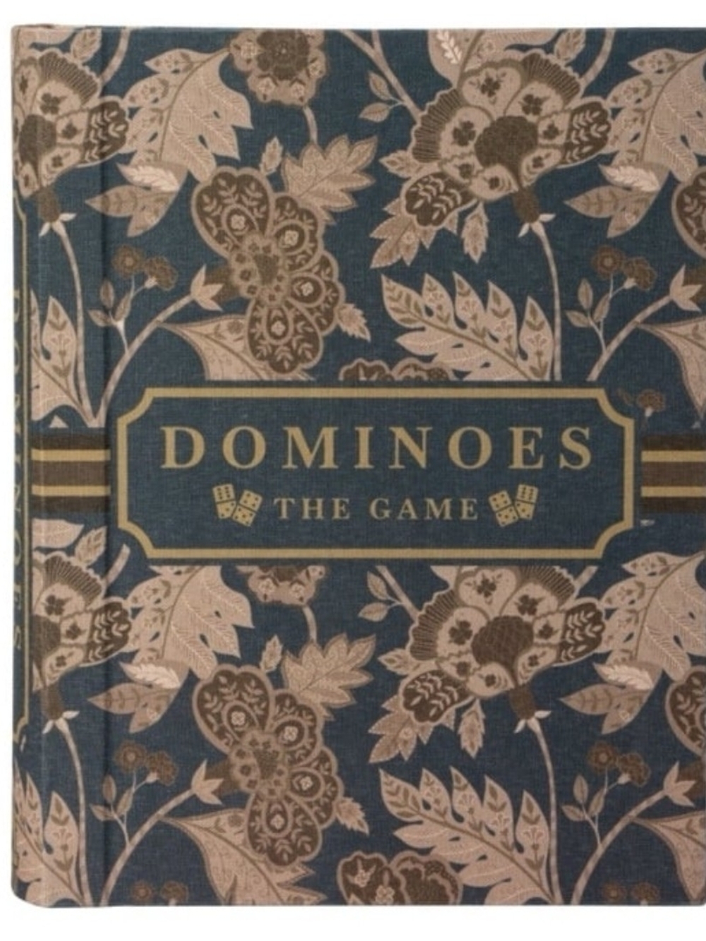 Home Décor Collection Sterling & Noble Home Blue
Floral Dominoes Game Set Book